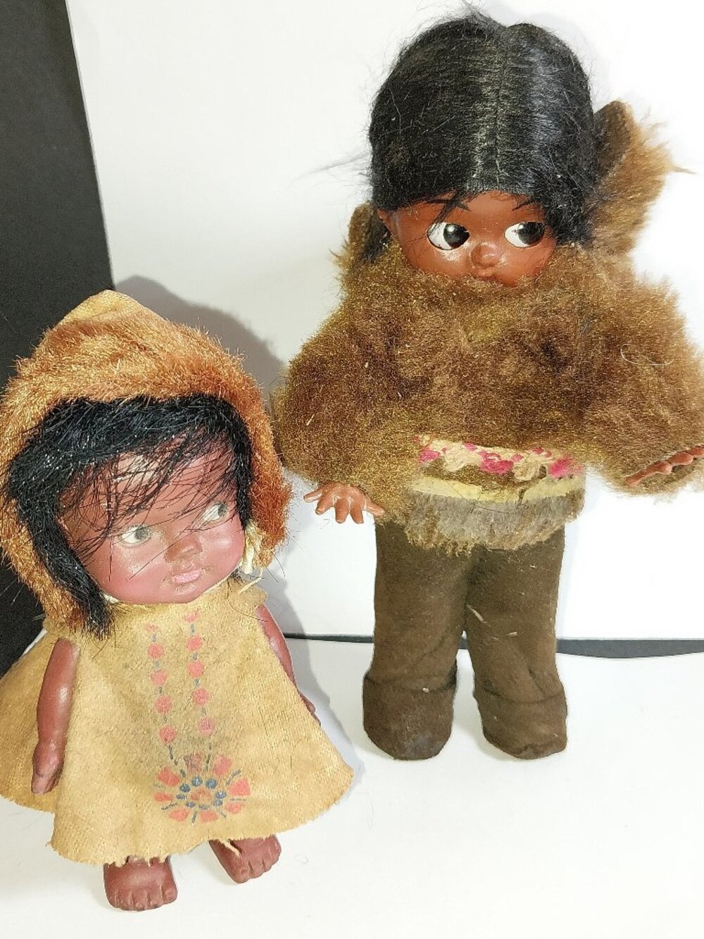 Inuit Plastic Dolls - Set of 2